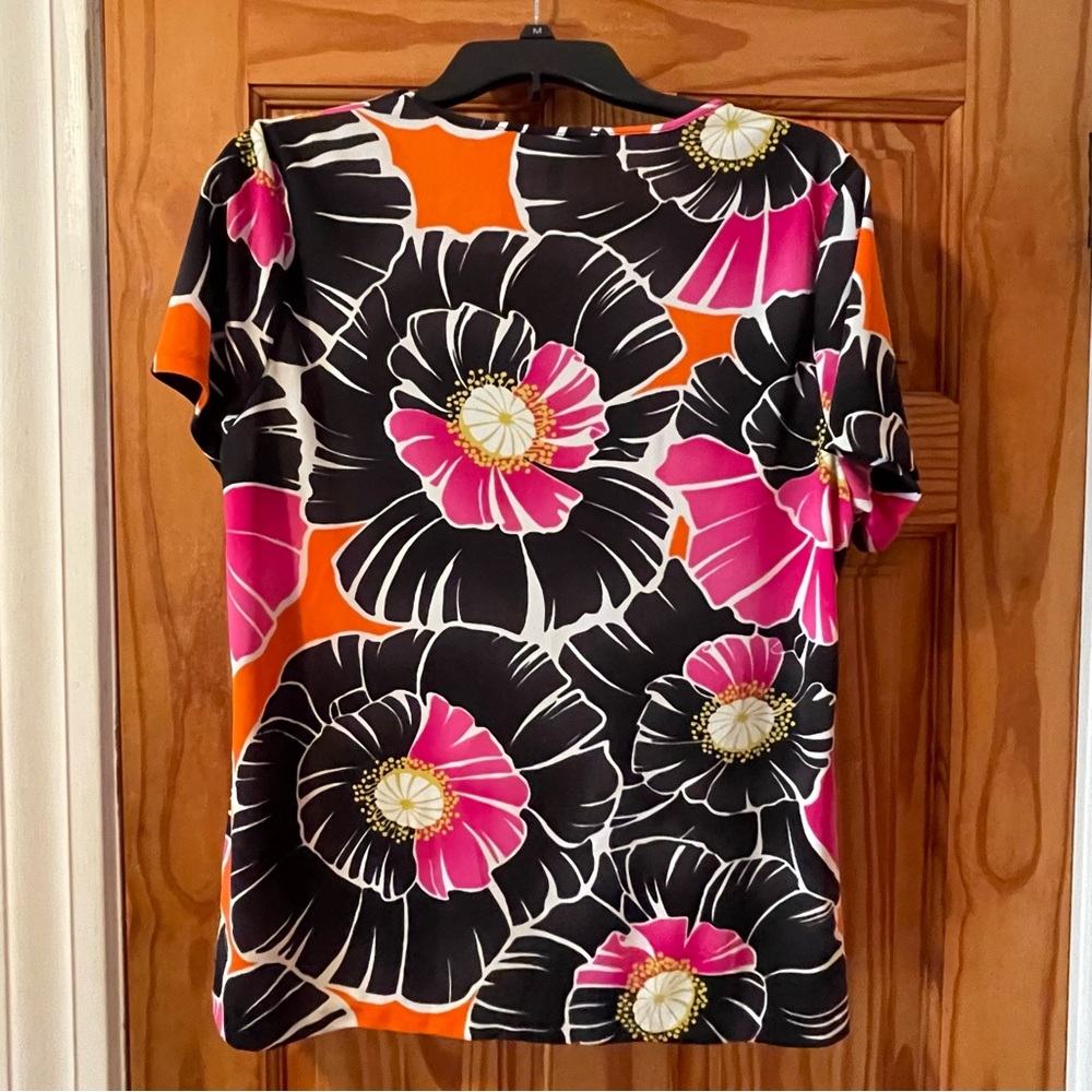Jones New York Short Sleeve Blouse, Size XL - Picture 5 of 5
